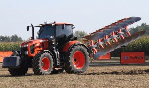 Kubota charrues
